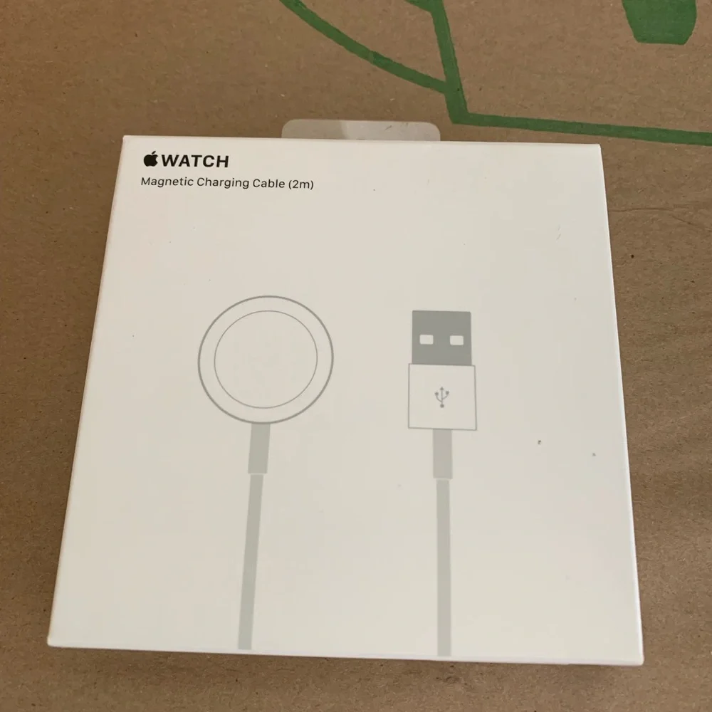 OG Apple Watch Magnetic Charging Cable - Classic White